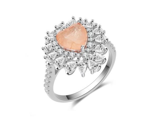 Veiling - Entourage ring met briljanten, Handtassen en Accessoires, Ringen