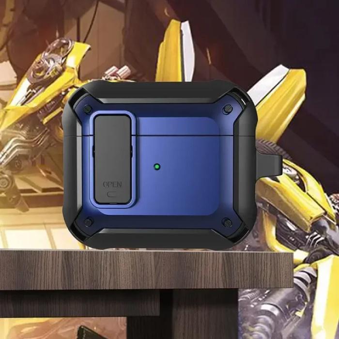 Shockproof Hoesje voor AirPods Pro 2 - Met Slot en, Telecommunicatie, Mobiele telefoons | Hoesjes en Screenprotectors | Overige merken