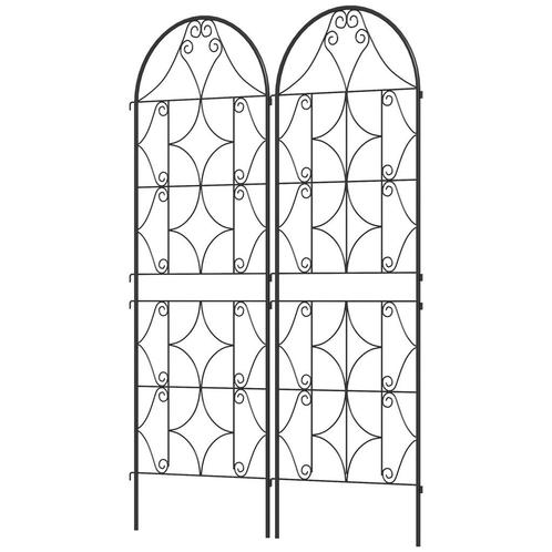 Klimrek - Robuust - 50x150 cm - Zwart, Tuin en Terras, Bloembakken en Plantenbakken, Nieuw, Ophalen of Verzenden