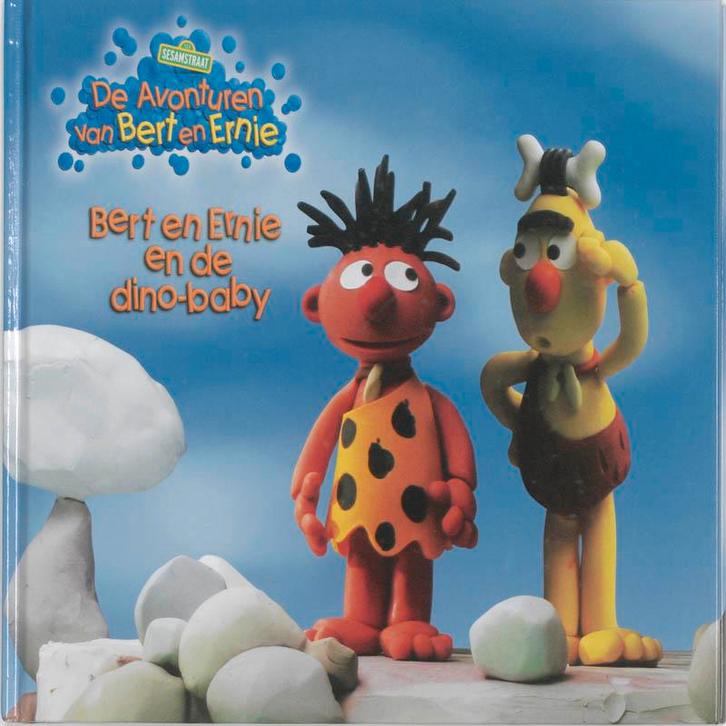Bert en Ernie en de dino-baby / De Avonturen van Bert en, Boeken, Prentenboeken en Plaatjesalbums, Zo goed als nieuw, Verzenden