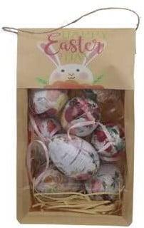 Gekleurde eieren papieren hangdecoratie set van 8 stuks, Huis en Inrichting, Woonaccessoires | Kunstplanten en Kunstbloemen, Nieuw