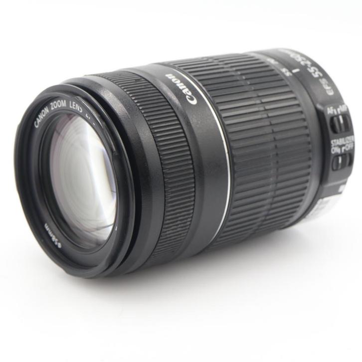 Canon EF-S 55-250mm f/4-5.6 IS II | Tweedehands, Audio, Tv en Foto, Foto | Lenzen en Objectieven, Zo goed als nieuw, Verzenden