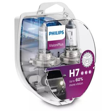 Philips H7 VisionPlus 12972VPS2 Autolampen, Verzenden