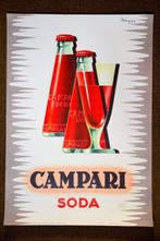 Studio Mingozzi - Campari soda (1950s) - Années 1980, Antiek en Kunst