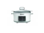 CrockPot Duraceramic Slow Cooker wit 5L Inductie proof, Huis en Inrichting, Verzenden, Nieuw