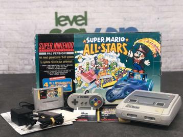 Super Nintendo SNES Console + Super Mario All Stars beschikbaar voor biedingen