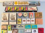 Themacollectie - 58x Verzameling van Matchbox containers, Antiek en Kunst, Antiek | Speelgoed