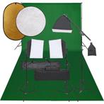 VD Fotostudioset met verlichtingsset, achtergrond en, Verzenden, Nieuw