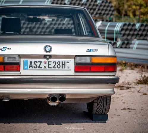FOX BMW E28 520i zonder katalysator einddemper - 2x88x74 Typ, Auto-onderdelen, Uitlaatsystemen, Nieuw, Verzenden
