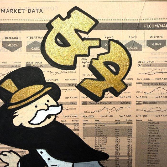 BLACK ARROW (1980) - Bullish Move, Antiek en Kunst, Kunst | Schilderijen | Modern