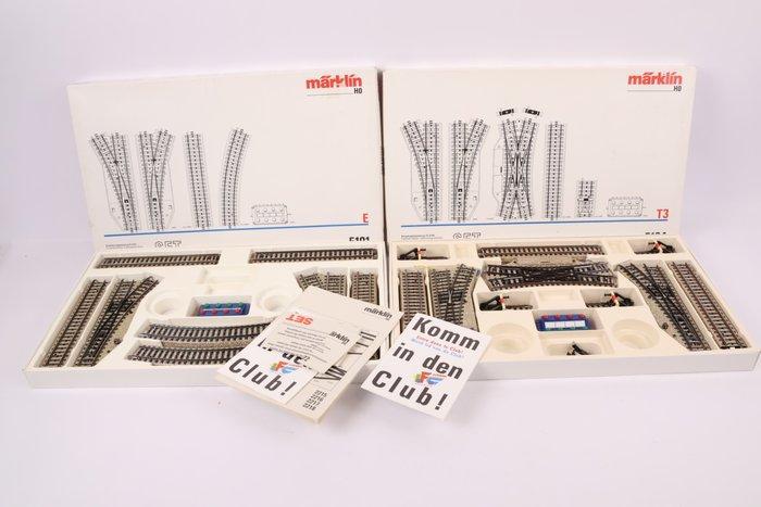 Märklin H0 - 5191/5194 - Modeltreinsporen (2) - Twee M-Rails, Hobby en Vrije tijd, Modeltreinen | H0