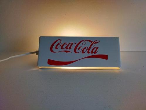Coca Cola - Bedlamp - Wandlamp - Metaal - 1970s, Antiek en Kunst, Antiek | Wandborden en Tegels