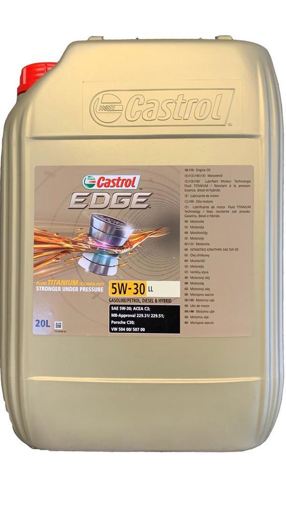 Castrol Edge Titanium LL 5W30 20 Liter, Autos : Divers, Produits d'entretien, Enlèvement ou Envoi