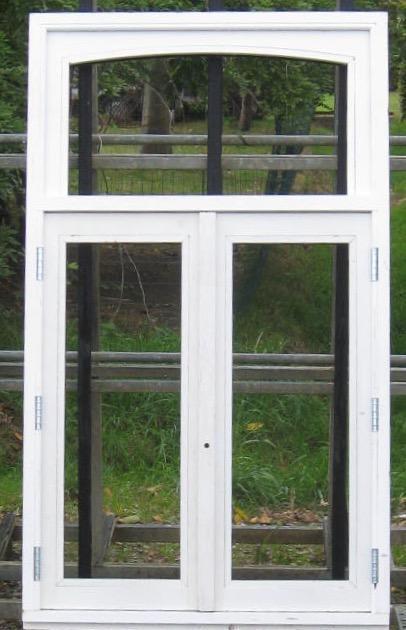 padoek houten raam , chassis , venster , kozijn 89 x 153 wit, Doe-het-zelf en Bouw, Raamkozijnen en Schuifdeuren, Inclusief glas