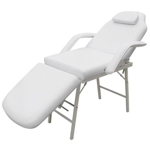 vidaXL Behandelingsstoel voor gezicht 185x78x76 cm kunstleer, Sport en Fitness, Massageproducten, Nieuw, Verzenden