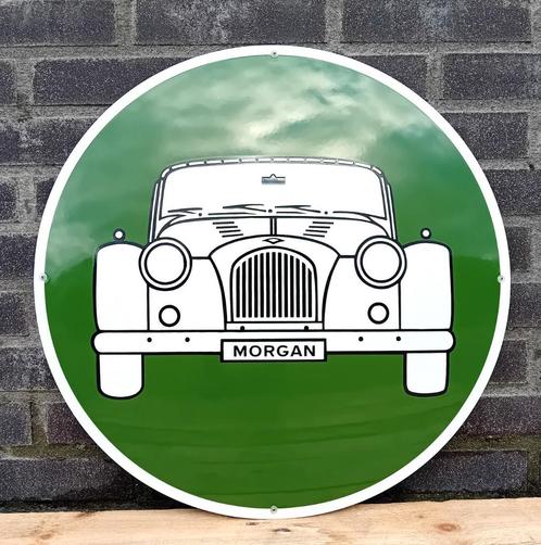 Morgan Motor rond groen, Verzamelen, Merken en Reclamevoorwerpen, Verzenden