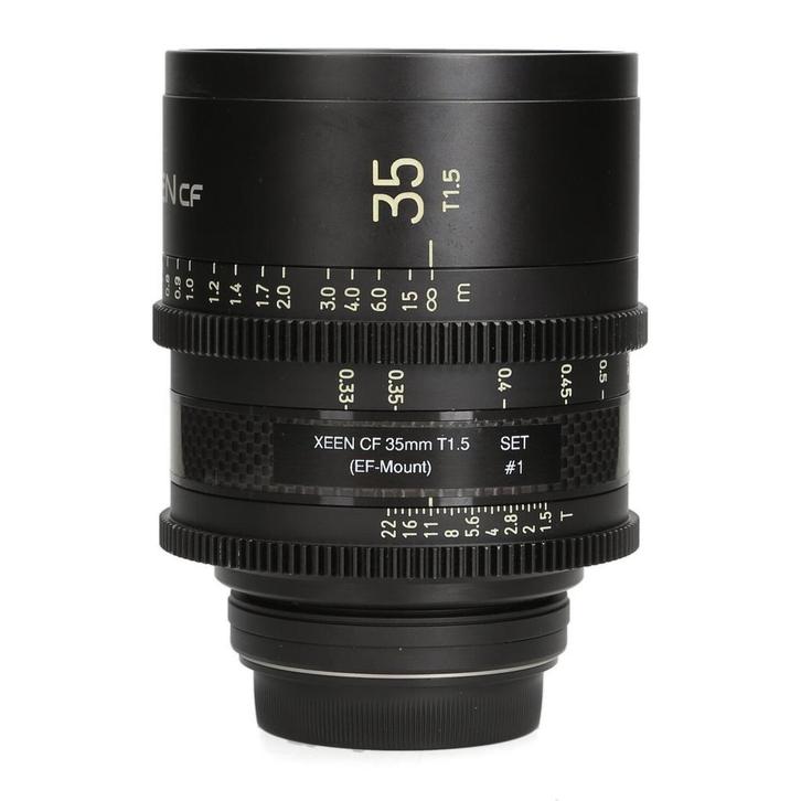 Samyang XEEN CF 35mm T1.5 - Canon EF, Audio, Tv en Foto, Foto | Lenzen en Objectieven, Zo goed als nieuw, Ophalen of Verzenden