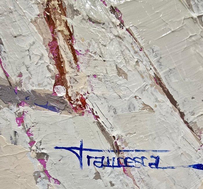 Francesca Escobar (1972) - Mediterranean Summer · XL format, Antiek en Kunst, Kunst | Schilderijen | Klassiek