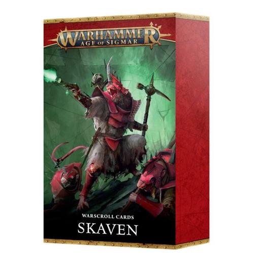 Skaven warscroll cards (Warhammer nieuw), Hobby en Vrije tijd, Wargaming, Ophalen of Verzenden