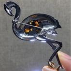 Mooie broche met meteoriet SERICHO. - 19 g