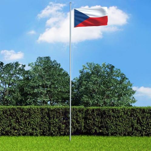 vidaXL Vlag Tsjechië 90x150 cm, Diversen, Vlaggen en Wimpels, Nieuw, Verzenden