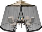 2dekans | Verstelbaar muggennet voor parasols van 250-300, Tuin en Terras, Ophalen of Verzenden, Nieuw