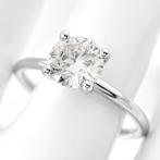 Zonder Minimumprijs - Ring - 14 karaat Witgoud -  1.06ct., Handtassen en Accessoires, Ringen, Nieuw