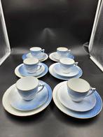Bing & Grøndahl - Koffieservies voor 6 (18) - Blue Seagull