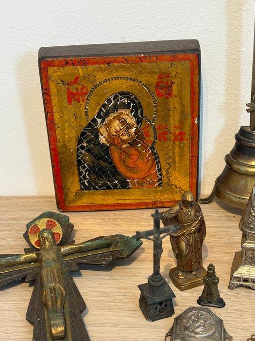 Lot d’objets religieux - Divers matériaux - 1950-1960, Antiek en Kunst, Antiek | Boeken en Manuscripten