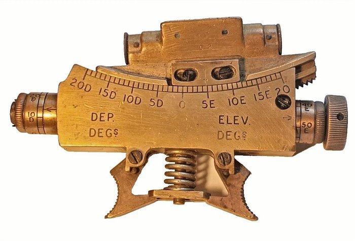 Clinometer - Brons - 1930-1940 - WOII Clinometer, Palmer,, Antiquités & Art, Antiquités | Autres Antiquités