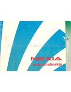 1997 DAEWOO NEXIA INSTRUCTIEBOEKJE NEDERLANDS, Autos : Divers, Modes d'emploi & Notices d'utilisation