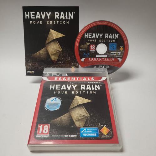 Heavy Rain Move Edition Essentials Playstation 3, Games en Spelcomputers, Games | Sony PlayStation 3, Zo goed als nieuw, Ophalen of Verzenden