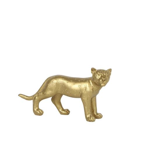Kolibri Home | Ornament - Gouden decoratie Jaguar, Maison & Meubles, Accessoires pour la Maison | Autre