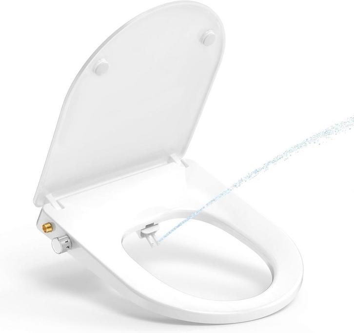 WC Bril - Softclose - Toiletbril - Wit - YEAUPE, Doe-het-zelf en Bouw, Sanitair, Nieuw, Verzenden