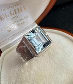 Sans Prix de Réserve - Bague Argent Aigue-marine, Nieuw