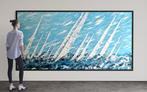VOLHA - Sailing regatta -XXL-Hand painted