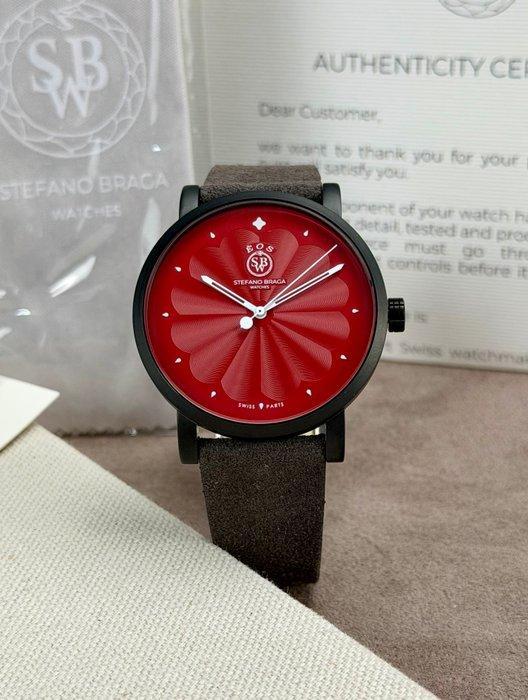Stefano Braga - ÈOS red - Zonder minimumprijs -, Bijoux, Sacs & Beauté, Montres | Hommes