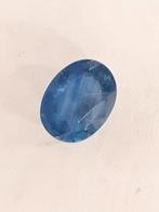 Blue sapphire oval 0.47 ct seller certified, Handtassen en Accessoires, Edelstenen, Nieuw, Verzenden