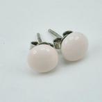 Koraal - Zilver - Oorbellen - WIT/ROZE KORAAL