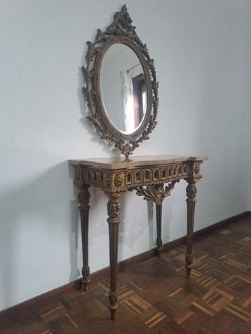 Console (2) - Bois, Marbre
