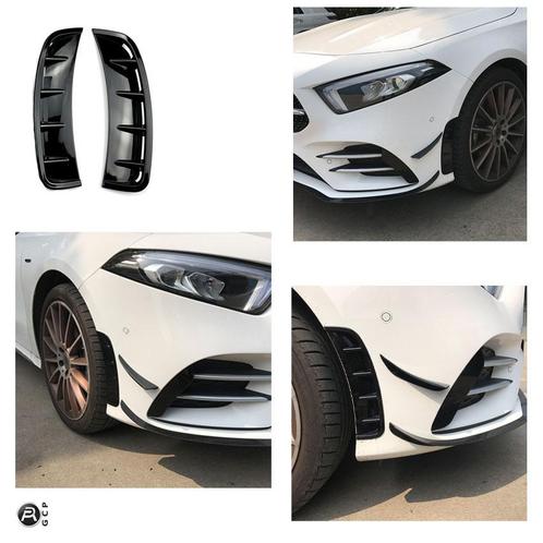 LUCHTINLAAT FRONTSPOILER ZWART VOOR MERCEDES W177 V177 A-KLA, Auto diversen, Auto-accessoires, Verzenden