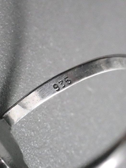 Onyx - Zilver - Ring - Art Deco Onyx Markasiet, Antiek en Kunst, Kunst | Designobjecten