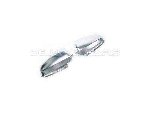 Mat Chrome Spiegelkappen voor Audi A3 A4 A6, Auto diversen, Tuning en Styling, Ophalen of Verzenden