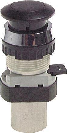 3/2 M5 Palm Button Valve Noir 0-12bar/0-168psi 30.5mm Airtec, Doe-het-zelf en Bouw, Gereedschap | Overige machines, Verzenden