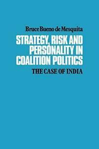 Strategy, Risk and Personality in Coalition Pol. Mesquita,, Boeken, Overige Boeken, Zo goed als nieuw, Verzenden