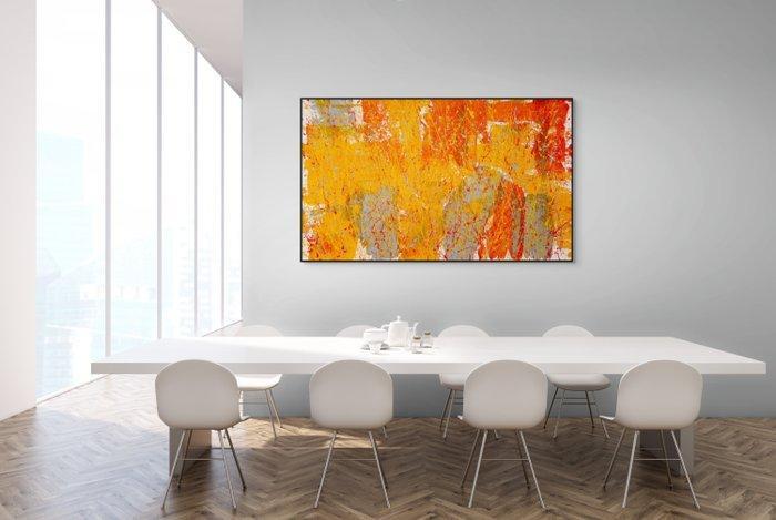 Sandra Glaser - Feuriger Aufbruch - XXL, Antiek en Kunst, Kunst | Schilderijen | Modern