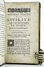 Antoine de Courtin - Nouveau Traité de la Civilité qui se, Antiek en Kunst