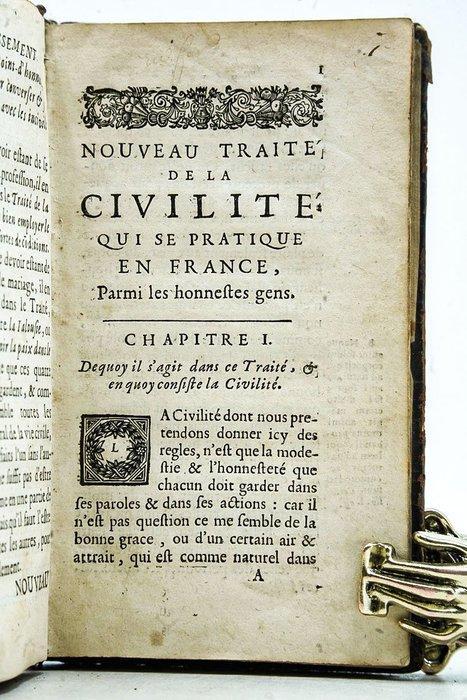 Antoine de Courtin - Nouveau Traité de la Civilité qui se, Antiek en Kunst, Antiek | Boeken en Manuscripten