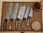 Keukenmes - Keukenscharen - complete chefset 5 stuks, zwart
