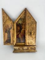 Drieluik - Hout - 1940-1950 - Madonna met kind - 46 cm